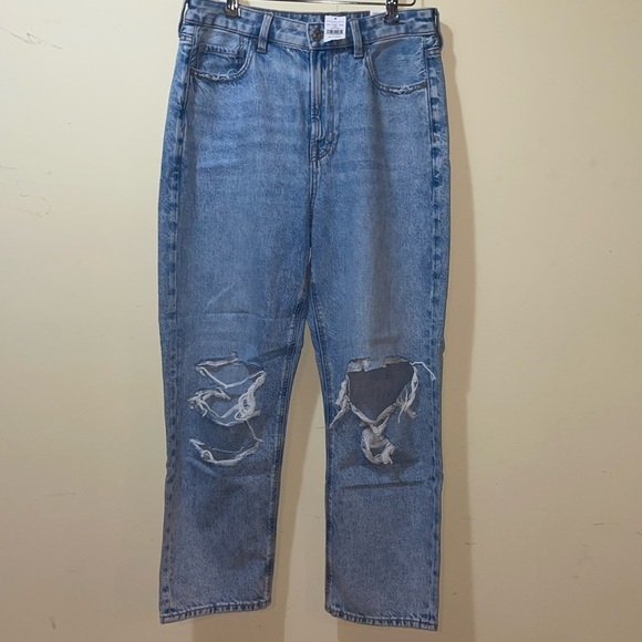 American Eagle Outfitters Denim - Womens New American Eagle Mom Straight Jean Short High Rise